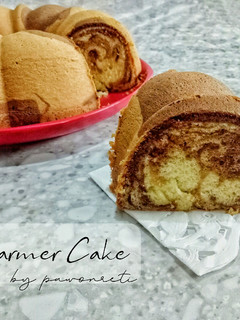 Foto resep Marmer Cake Metode All in One