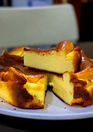 Foto resep Basque Burnt Cheese Cake