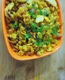 Leftover jawar roti chiwda