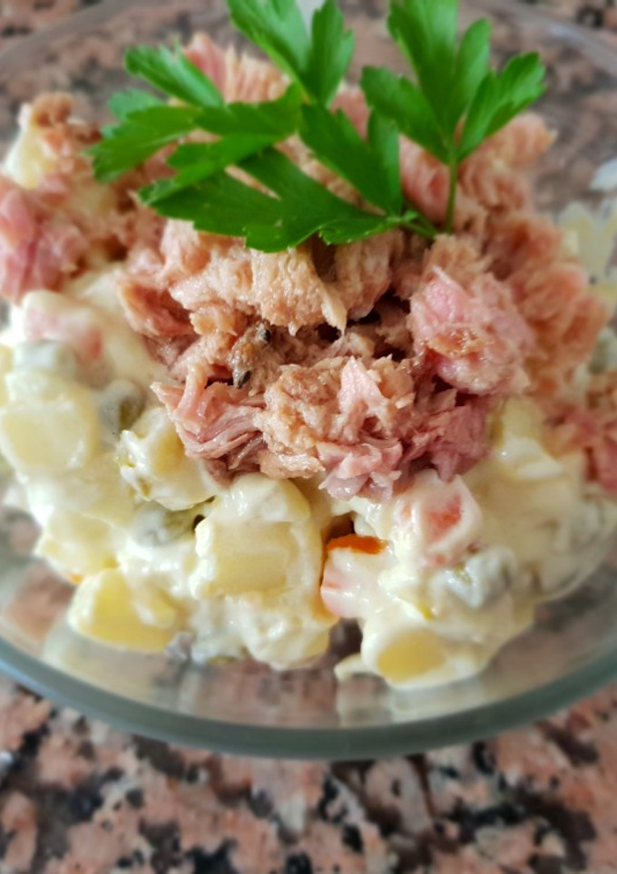 Una foto de Ensaladilla con atún