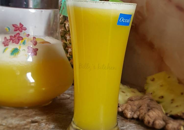Steps to Make Ultimate Pineapple juice