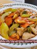👩‍🍳Chicken Stir Fry with Celery, Carrot and Cashew