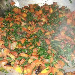 A picture of Gajar methi sabzi.