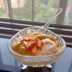 Mango Ice cream A picture of Mango Ice cream.
