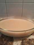 Crema de maicena con doble sabor