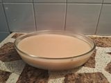 Crema de maicena con doble sabor