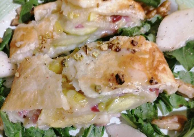 Il modo più semplice a Fai Premiato Strudel con fichi, stracchino, frutta secca e speck