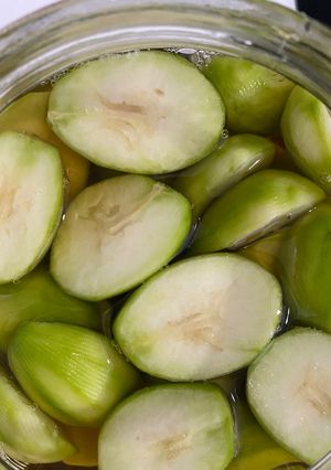 Hình của món Cóc chua ngọt.