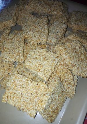 A picture of Sesame's cake.