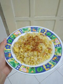 Foto resep Egg Butter Rice (Nasi Telur Mentega)