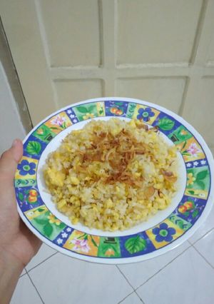 Foto resep Egg Butter Rice (Nasi Telur Mentega)