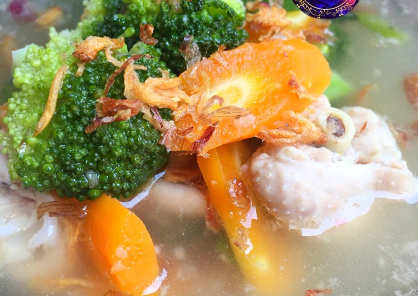 Sop Ayam Brokoli Wortel