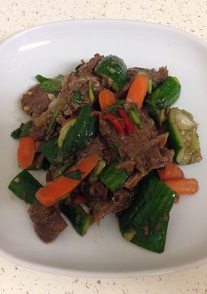 涼拌椒麻牛腱片 的食譜成品照片