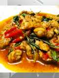 🐚🌶️Thai Stir Fried Clams with Chili Paste