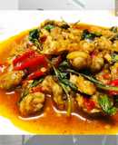 🐚🌶️Thai Stir Fried Clams with Chili Paste