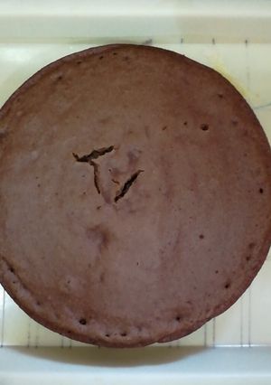 A picture of Eggless Sponge cake.