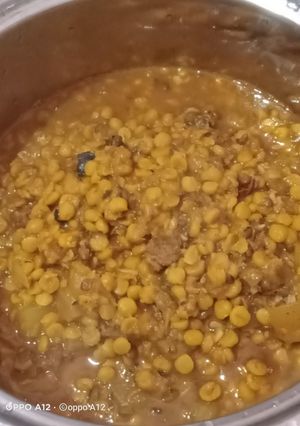 A picture of Ash gourd tadka.