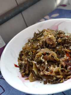 【御釀快炒提味】酸菜柴香小魚乾 的食譜成品照片