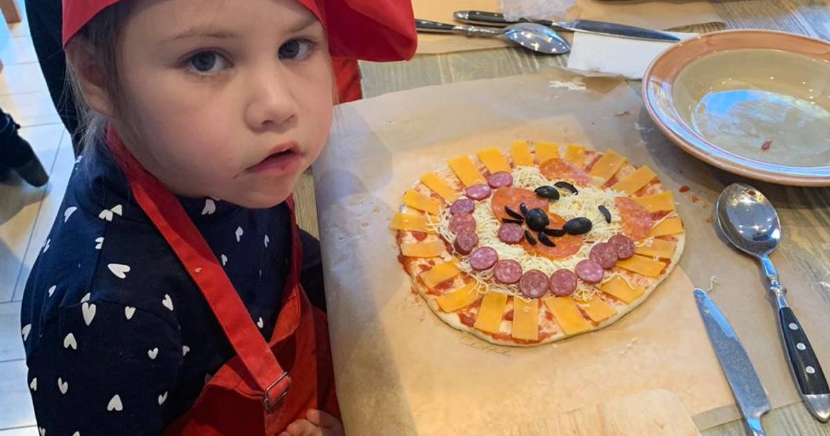 Печем пиццу на детском дне рождения