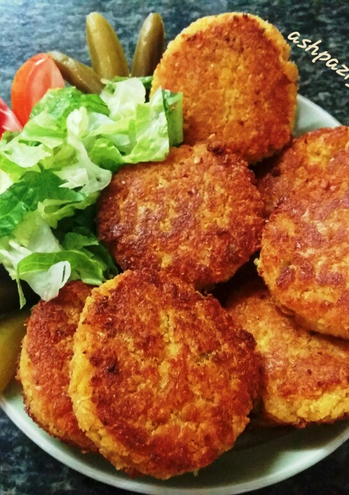 عکسی از دستور فلافل آبادانی