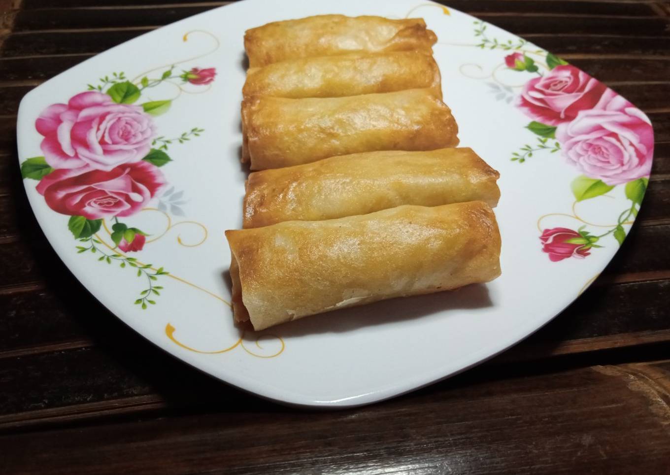 89. Lumpia Isi Jamur Tiram