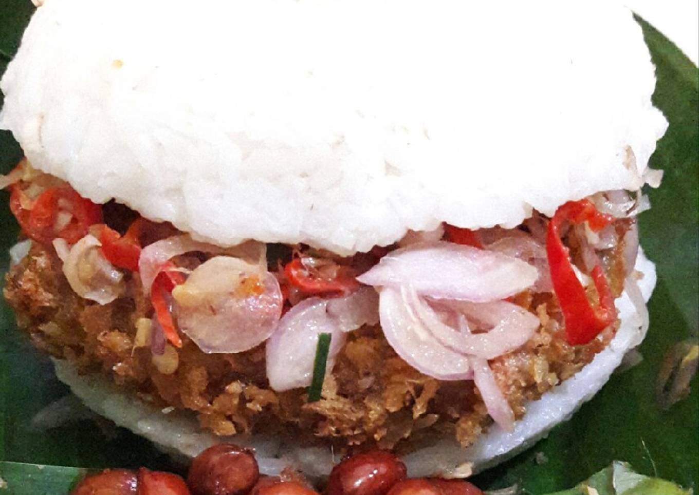 Burger Ayam Sambel Matah