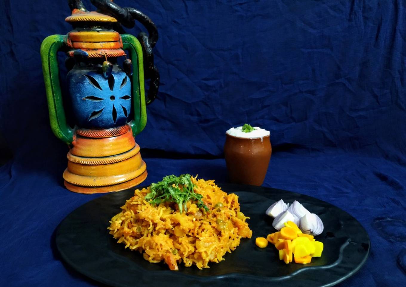 Mix vegetable khichadi