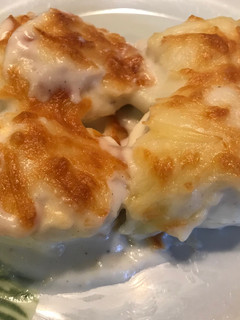 Una foto de Huevos rellenos de salmón