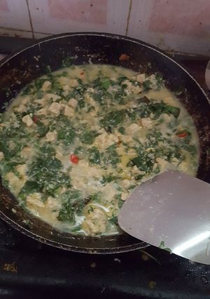 Foto resep Oblok oblok daun singkong sederhana