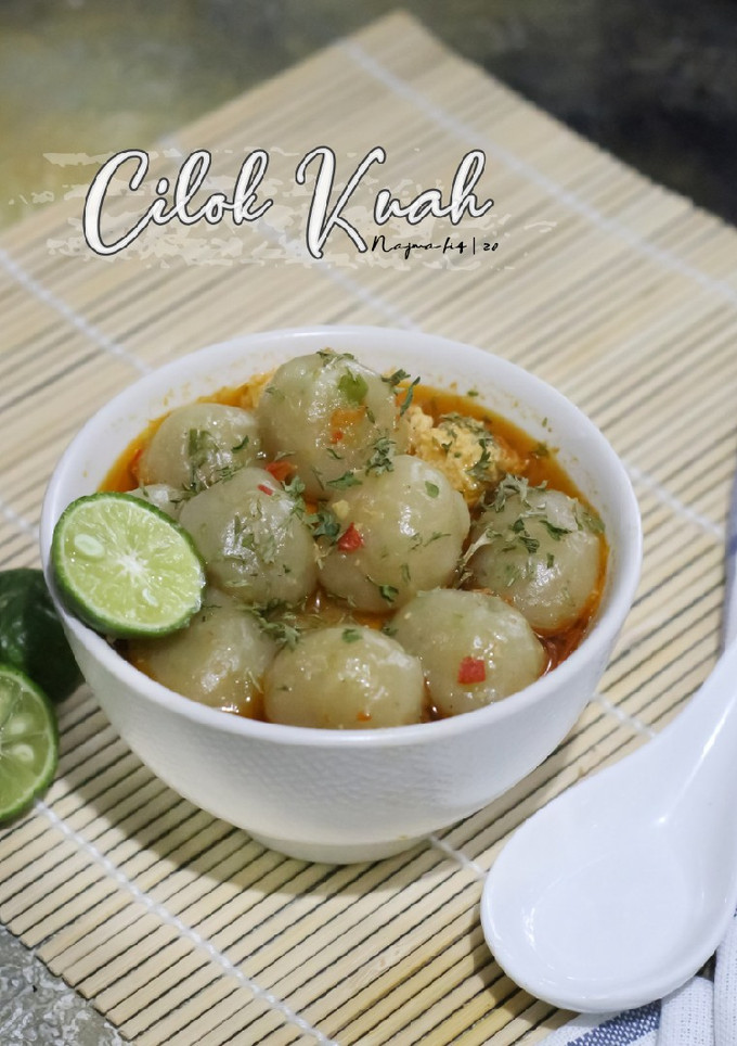 Foto resep Cilok Kuah