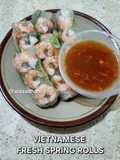 Vietnamese Fresh Spring Rolls