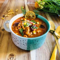 A picture of Minestrone Soup.