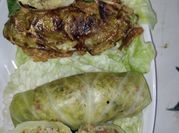 A picture of steamed fried cabbage