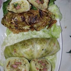 Fried/steam dolman (cabbage roll)🥰 A picture of Fried/steam dolman (cabbage roll)🥰.