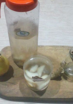 Una foto de Agua Saborizada con Pera y Canela
