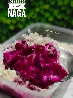 Foto resep Salad Buah Naga