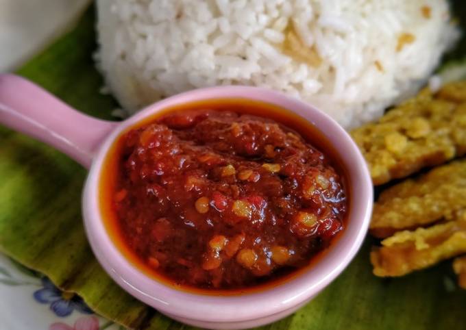 Resipi Sambal Ayam Penyet Oleh Shazrina Cookpad