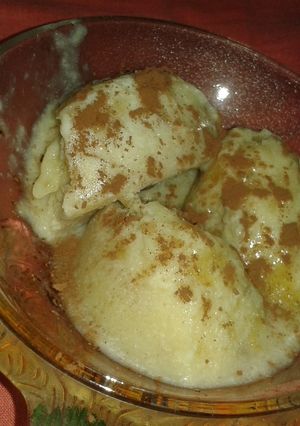 A picture of Banana ice cream.