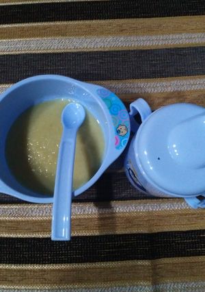 Foto resep Mpasi Menu Tunggal 6m Pure Ubi Kuning