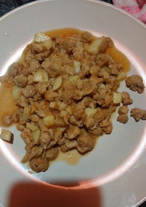 Una foto de Soya con papas 👌🫢😋