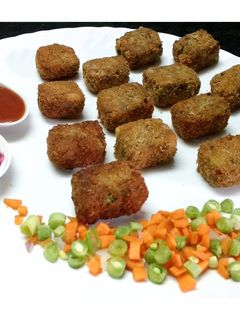 मिक्स्ड दाल बीन्स वेज नगेट्स (mixed dal beans veg nuggets recipe in hindi) रेसिपी मुख्य फोटो