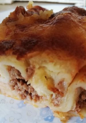 Φωτογραφία της συνταγής Κανελόνια με κιμά!!!