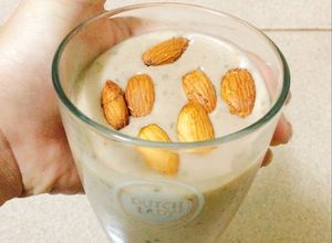 Hình của món Smoothie chuối giảm cân.