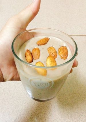 Hình của món Smoothie chuối giảm cân.