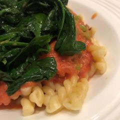 A picture of Pasta a la Vodka.