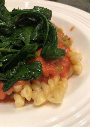 A picture of Pasta a la Vodka.