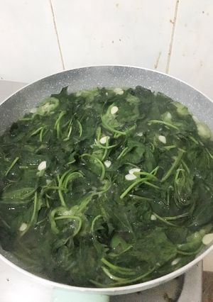Foto resep Sup Oyong Daun Ketela