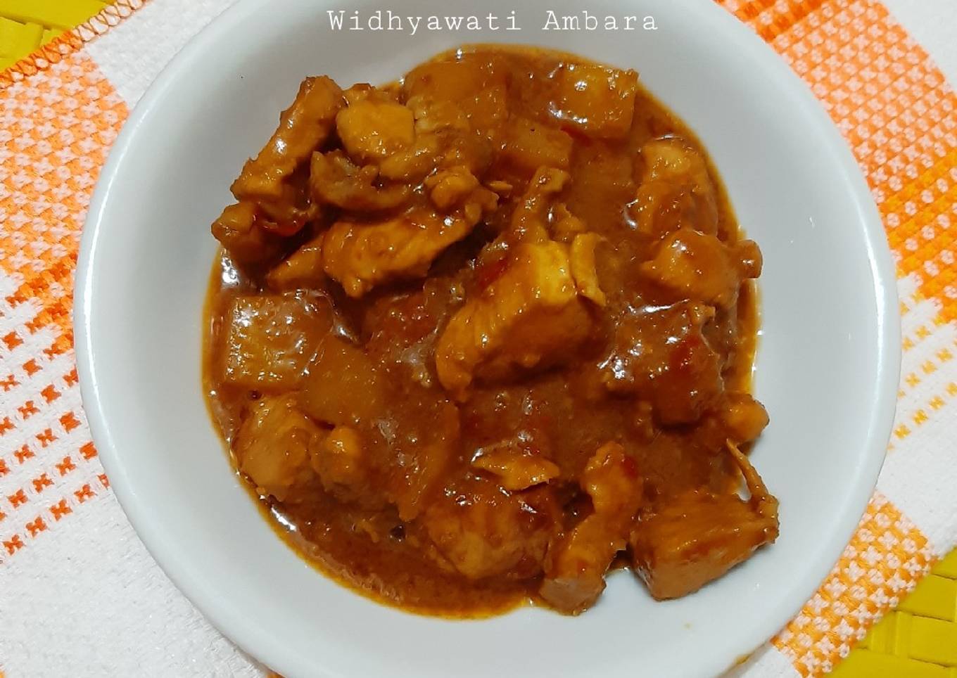 Ayam Masak Bumbu Sate