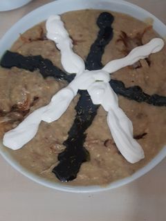 عکسی از دستور حلیم بادمجان