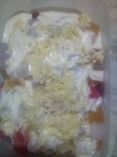Foto resep Salad Buah Jelly Blewah Kolang Kaling